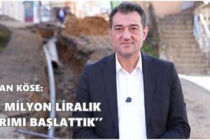 4  Mahallede 12 Kilometrelik Altyapı Çalışması